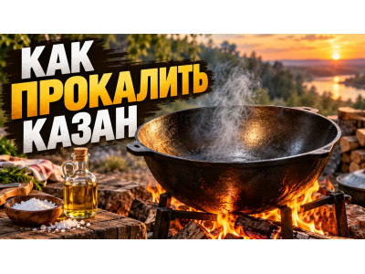 Как прокалить чугунный казан перед первым использованием